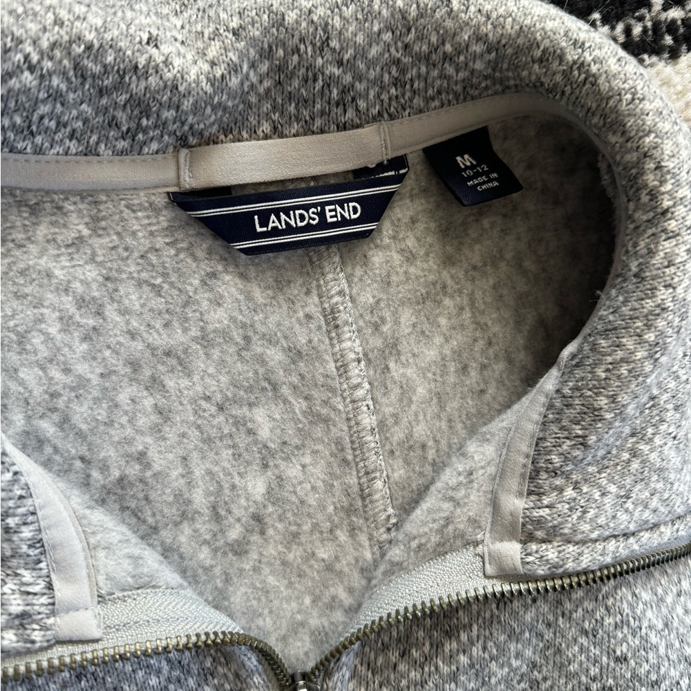 Lands End fleece jacket - Picture 2 of 3